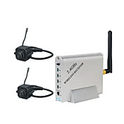 Vier 2,4-GHz-Kanal-Receiver mit 2x Wireless Pinhole-Kamera (szq365)