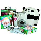 Fujifilm Mini instax 7s cámara instantánea rosa con 30 películas (dce115)