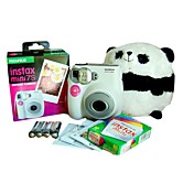 Fujifilm Mini instax 7s cámara instantánea rosa con 10 películas (dce112)