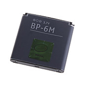 batterie de rechange BP-6M pour les téléphones nokia n73 cellulaires (3.7v 1100mah)