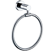 baderomsutstyr solid messing håndkle ring (0640-3307)
