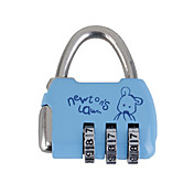 Cute Combination Padlock (Blue)