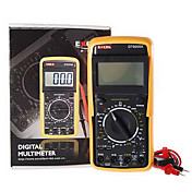 2.7 "LCD Multimetro digitale con custodia in silicone (1 * 6F22 incluso)