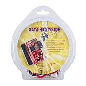 SATA HDD de 40 pinos IDE mestre / escravo com cabo adaptador de energia