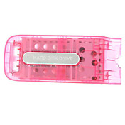 diseñador hdd disco duro carcasa de la unidad para Xbox 360 (translúcido de color rosa)