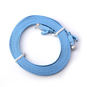 poder sincronia giga velocidade Cat.6 plana lan cabo (3m)