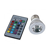 Lampadina LED RGB E27 3W 100-150LM (110-240 V)