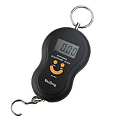 escala gancho digitais ponderação com pescoço cinta-preta (resolução max/10g 40 kg)