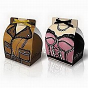 Bride & Groom Favor Box (Set of 12)