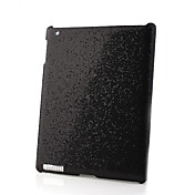 glitter pele caso capa para Apple iPad 2 (preta)