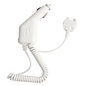 auto-oplader met een opgerolde kabel voor Apple iPad / ipad 2/iphone 4 3g 3gs/ipod