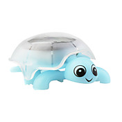 mini di cristallo solare crawling tartaruga blu