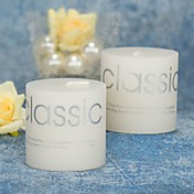 2" Vanilla Scented Ivory Pillar Candle