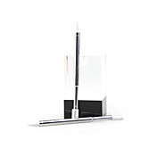 paire de toucher les parties métalliques stylet stylo pour 3ds (blanc)