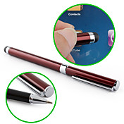 2-en-1 bolígrafo táctil lápiz óptico para el iphone, ipad, tabletas y teléfonos móviles de otro tipo (rojo)