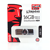 16gb Kington DataTraveler USB-flash-drev (sort)