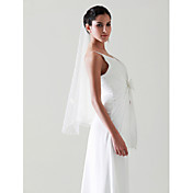 Beautiful 1 Layer Elbow Wedding Veil