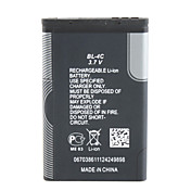 890mah batterie téléphone portable de remplacement BL-4C pour Nokia 1202/2220s et plus
