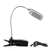 28 LED 3 Modes USB Flexible Clip-on Light