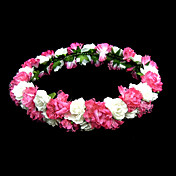 Lovely Paper Flower Bridal Headpiece/ Garland