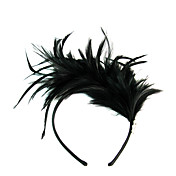 Romantic Fascinator With Colorful Feather Weddding/Partying/Honeymoon Barrette
