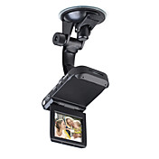 HD 720P Car DVR + Vehicle Black Box with AV Out + Auto-Recording