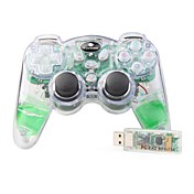 VINYSON U-801 2.4G USB AQUA Flash PC Wireless Joypad(Green)