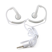 Auricular Estéreo com Gancho de Orelha (Cinzento)
