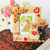 Bear Bride and Groom Photo Frame