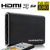 1080p Full HD multimedia-soitin kaukosäätimellä, HDMI