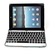 Ultra-Slim Aluminum Wireless Bluetooth QWERTY Keyboard for iPad 2 and The new iPad