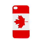 Kanada-Flagge harte Schutz zurück Fall für Apple iPhone 4