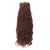 100% Indian Remy Hair 16" Machine Made Curl Weft-26 Colors To Choose
