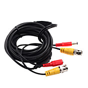30 Meters (or 98 Feet) BNC Video and Power 12V DC Integrated Cable