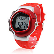 Kalorien Zähler Pulse Messer Herz Monitor Uhr mit Alarm - Rot