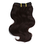 100% Indian Remy Hair 12" Machine Made Body Wave Weft 26 Colors To Choose