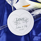 gepersonaliseerde coasters - zuivere liefde (set van 4)