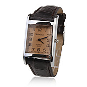 PU-Band Quarz-Armbanduhr (Braun)
