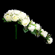 cuchara satinado elegante ramo de la boda / novia ramo