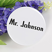 personalizada "mr." tarjeta de pecho