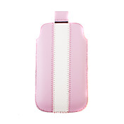 premie mooie pu lederen case voor de iPhone 3G/4G (roze)