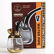 Gold Water Smoking Pipe