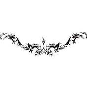 5 piezas de aves a prueba de agua tatuaje temporal (14m * 4 cm)