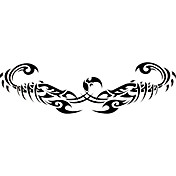 5 piezas de tatuajes temporales a prueba de agua (14 m * 4 cm)
