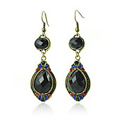 Antique Bronze-plated Drop Earring