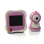 3.5 인치 LCD 화면 및 원격 제어 무선 베이비 모니터 (야간 비전, 실시간 오디오)