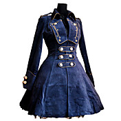 Roman motif de broderie de laine rose classique lolita manteau