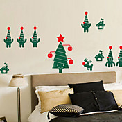natale decorazioni adesive da parete