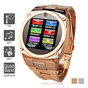 briljant - 1,6 tommers klokke mobiltelefon (bluetooth, -mp3-/mp4-spiller)