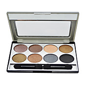 8 Colors Eye Shadow Palette with Free Brush(2#)
